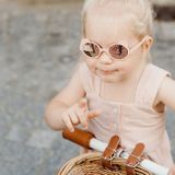 KiETLA slnečné okuliare OurS&#039;on 2-4 roky: peach